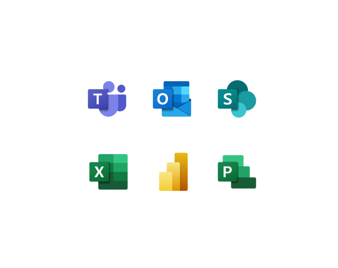 Integrationen buildagil (Microsoft Teams, Outlook, Sharepoint, Excel, MS Projects)